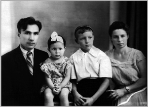 П.М.Малинин с семьёй, 1962